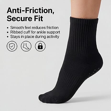Socks (Size - One Size) - Black & Black