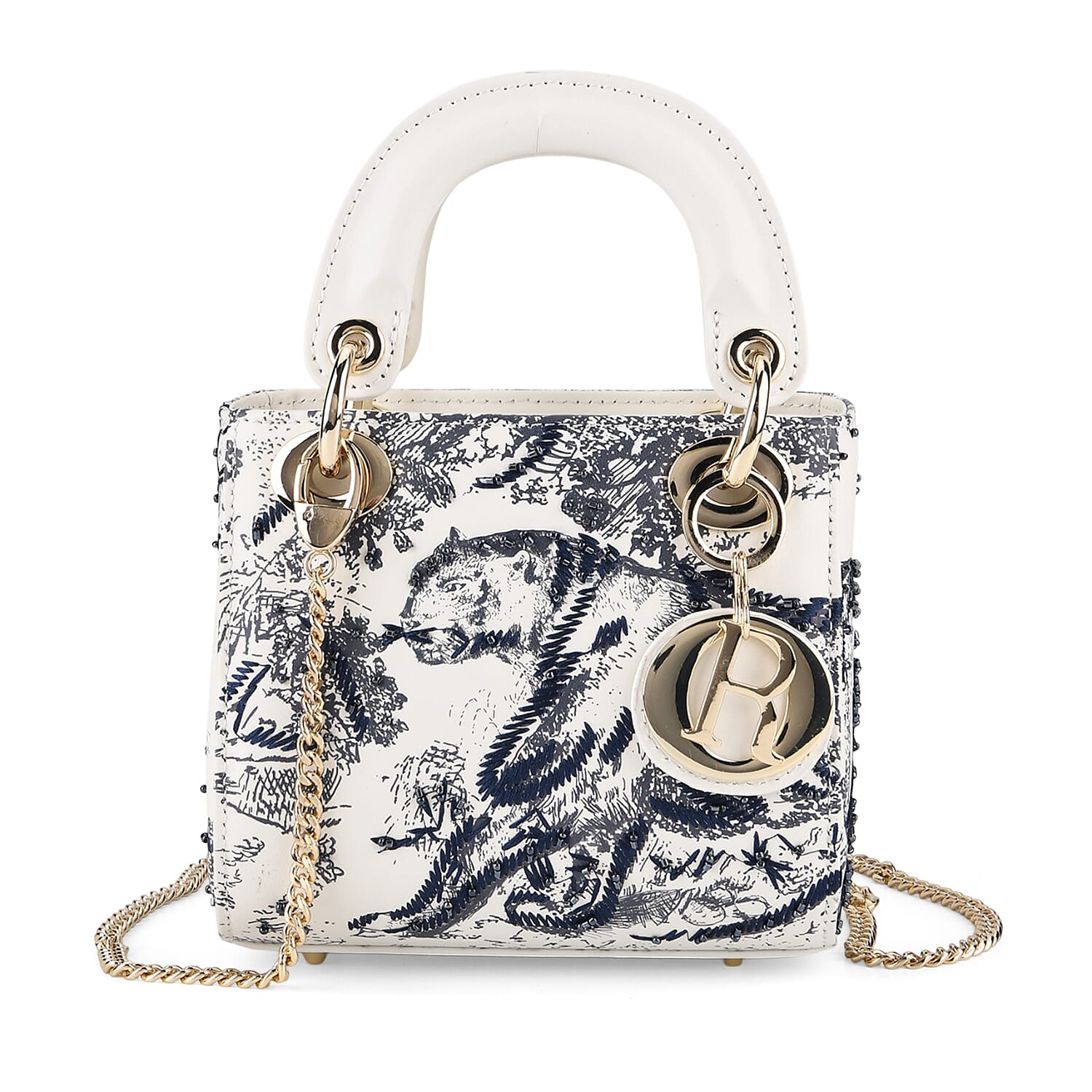 La Marey Signature Crossbody Bag (Size - One Size) - White