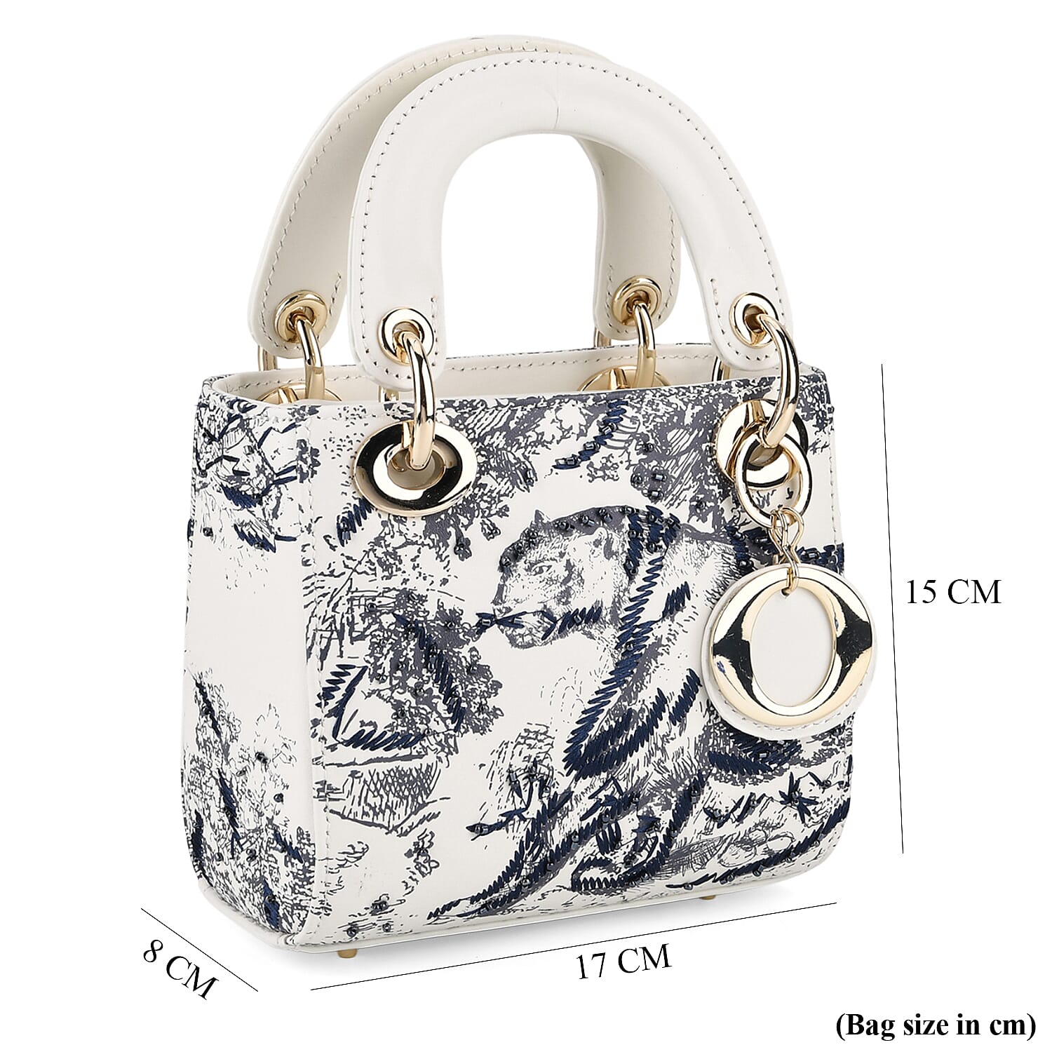 La Marey Signature Crossbody Bag (Size - One Size) - White