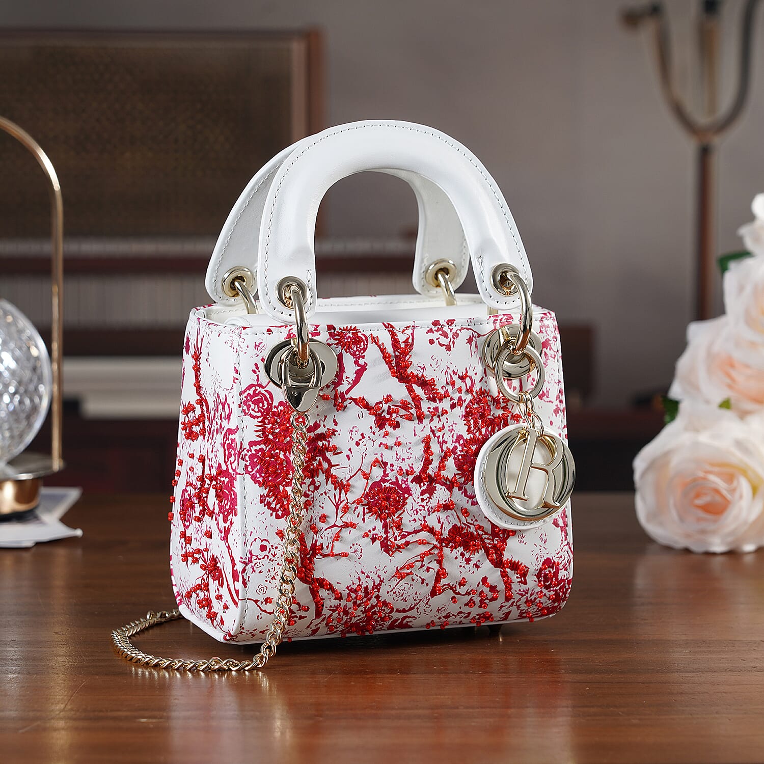 La Marey Signature Crossbody Bag (Size - One Size) - White