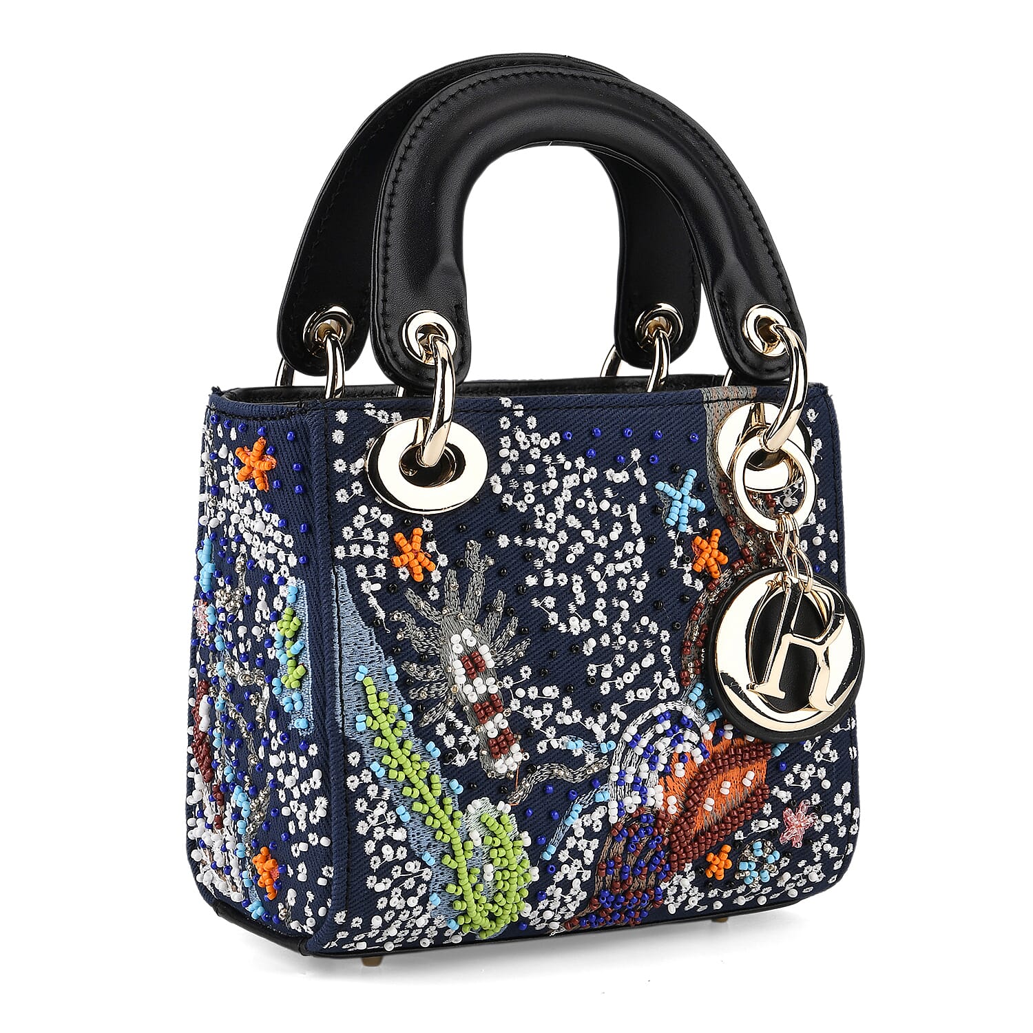 La Marey Signature Crossbody Bag (Size - One Size) - Blue