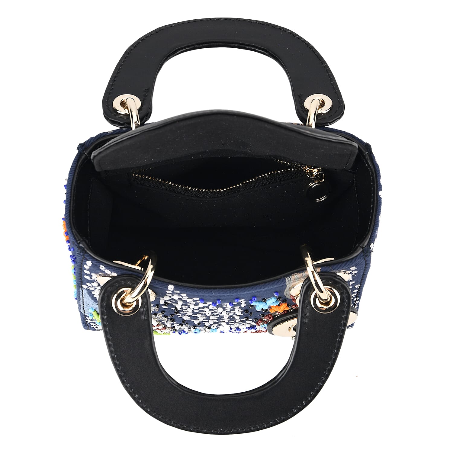 La Marey Signature Crossbody Bag (Size - One Size) - Blue