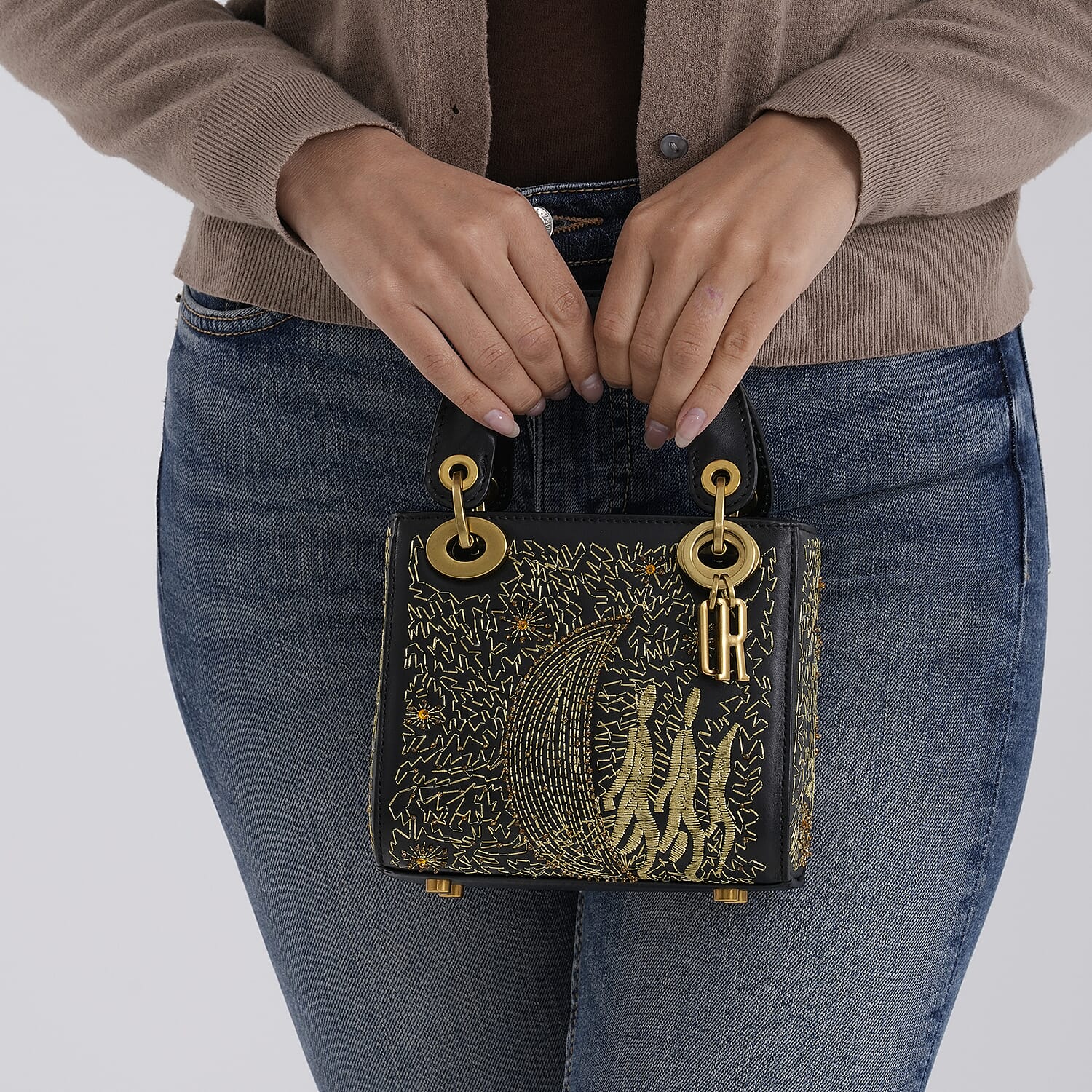 La Marey Signature Crossbody Bag (Size - One Size) - Black