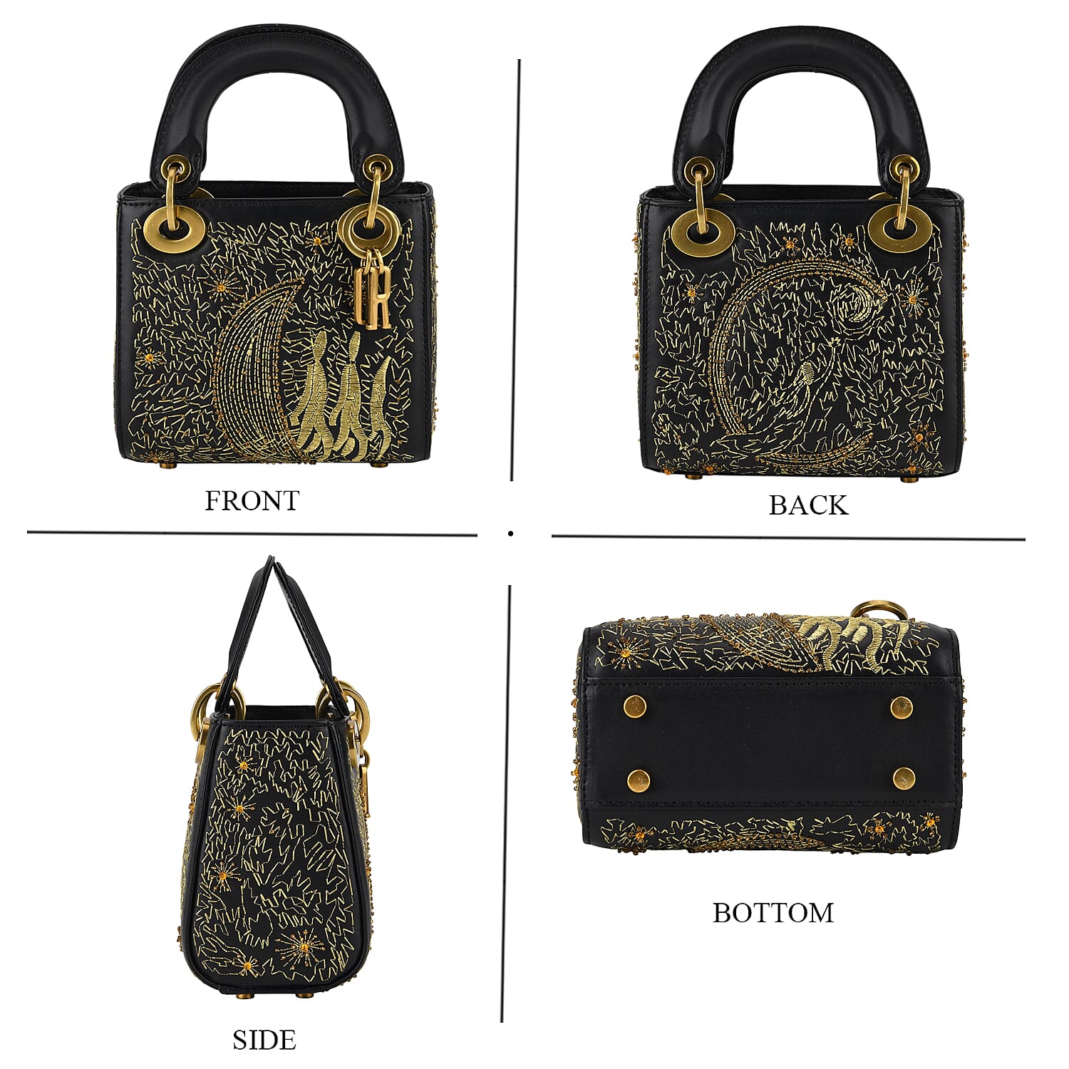 La Marey Signature Crossbody Bag (Size - One Size) - Black