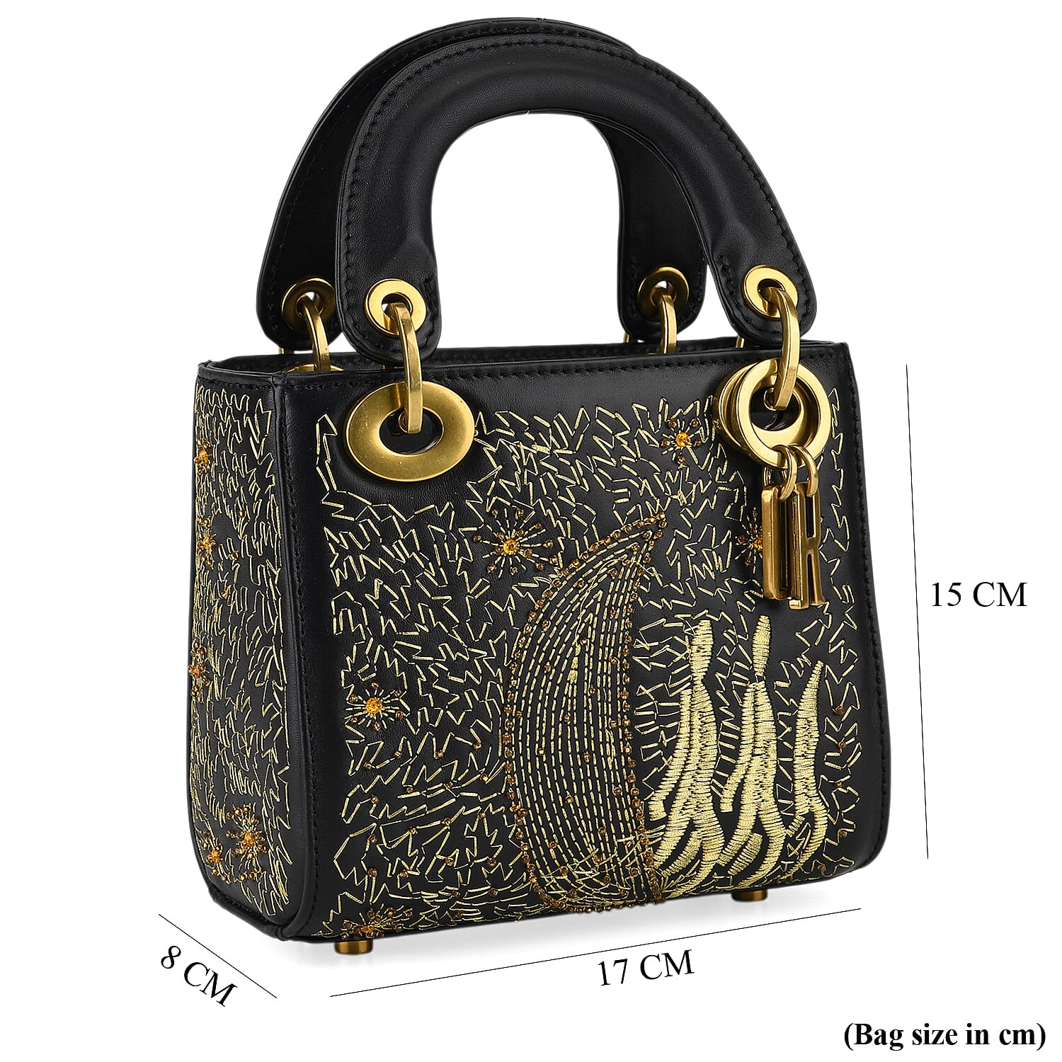 La Marey Signature Crossbody Bag (Size - One Size) - Black