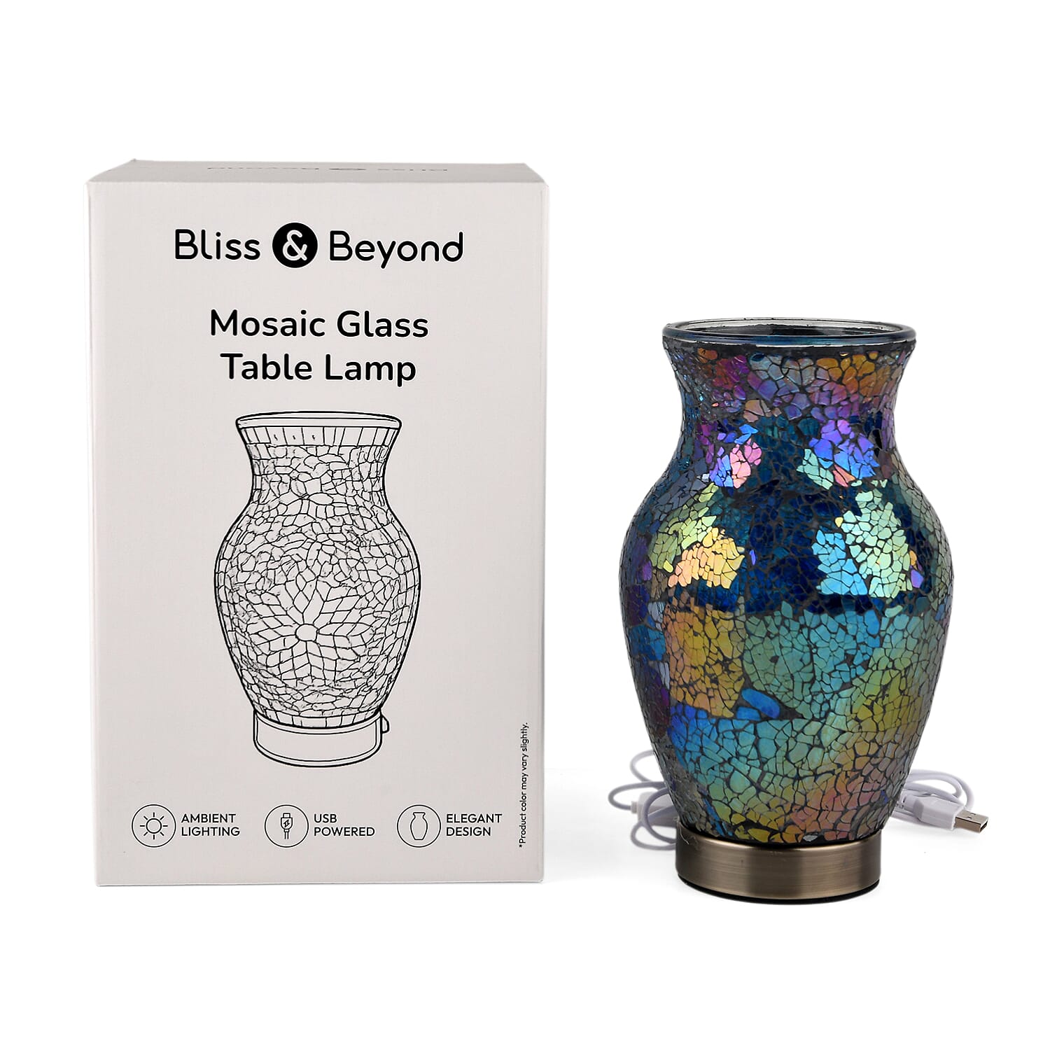 Table Lamp (Size - One Size) - Multi Color & Multicolor