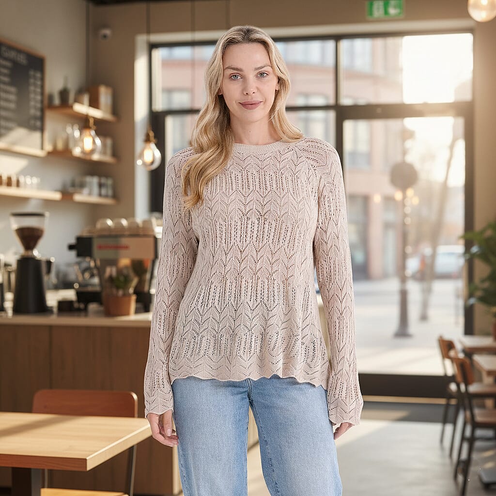 La Marey Acrylic Patterned Jumper