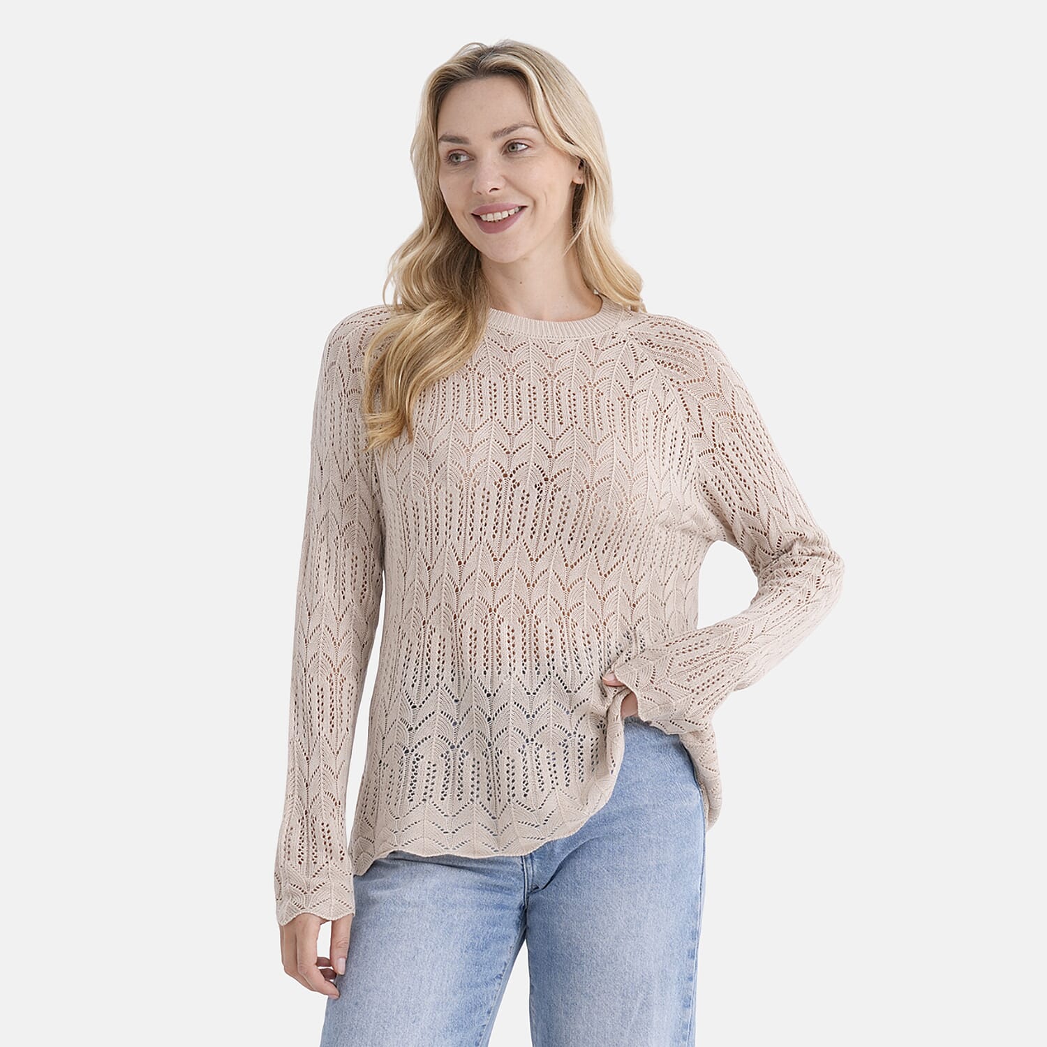 La Marey Acrylic Patterned Jumper