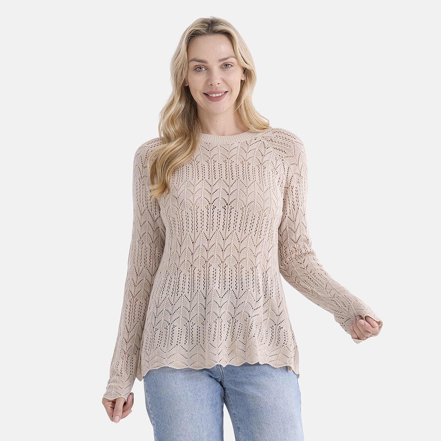 La Marey Acrylic Patterned Jumper