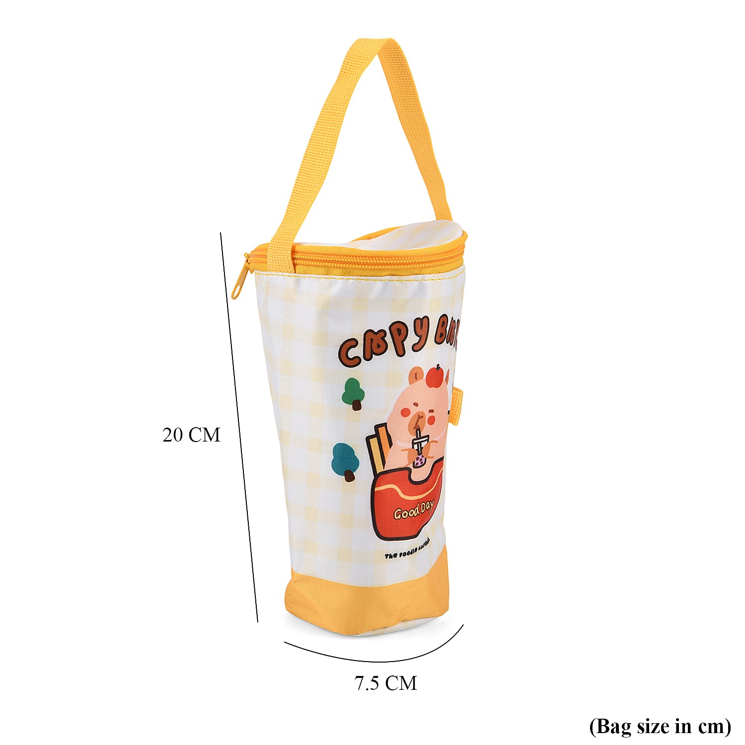 Crossbody Bag (Size - One Size) - Yellow & White