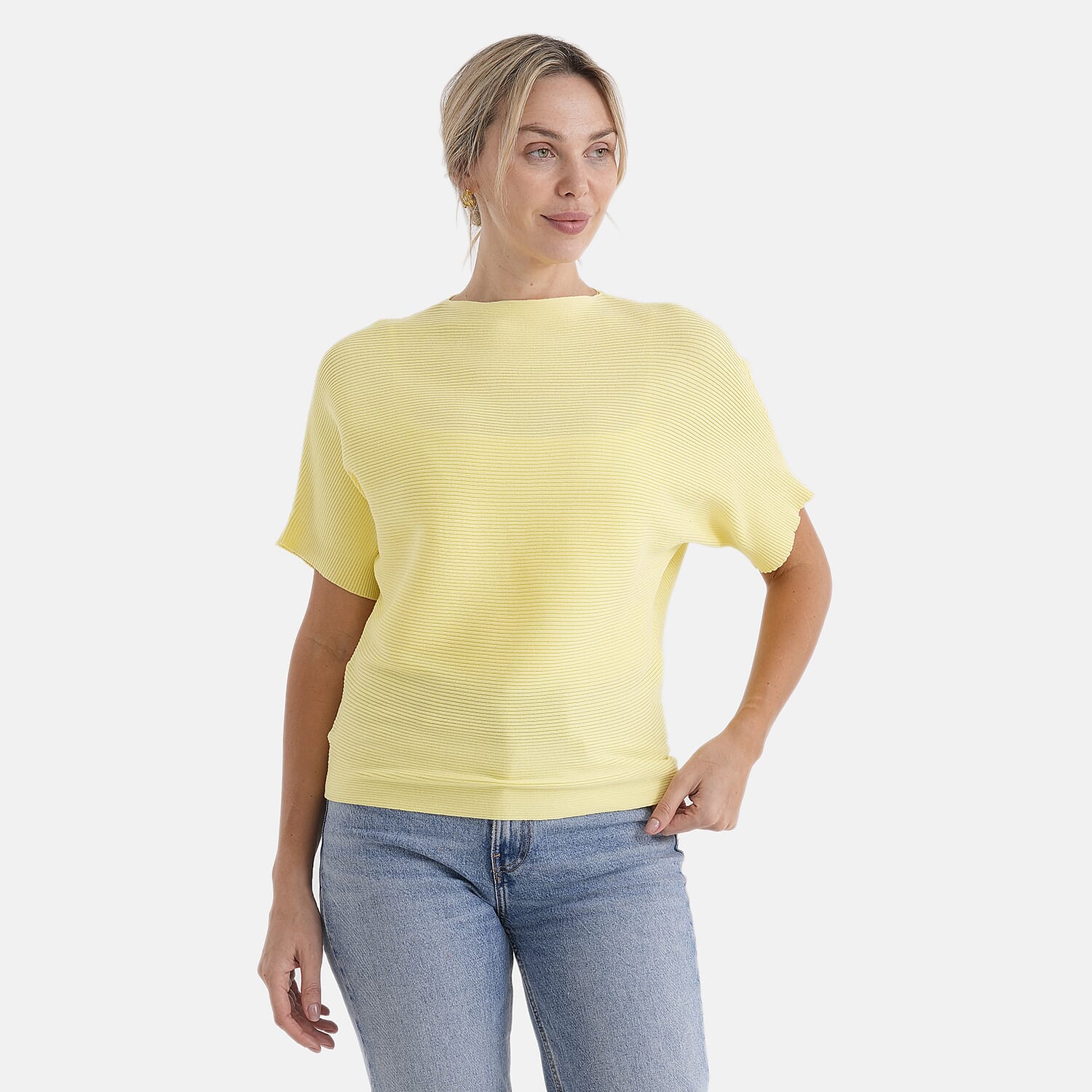Styled-By-Solid-Jumper-Size-One-Size-Yellow