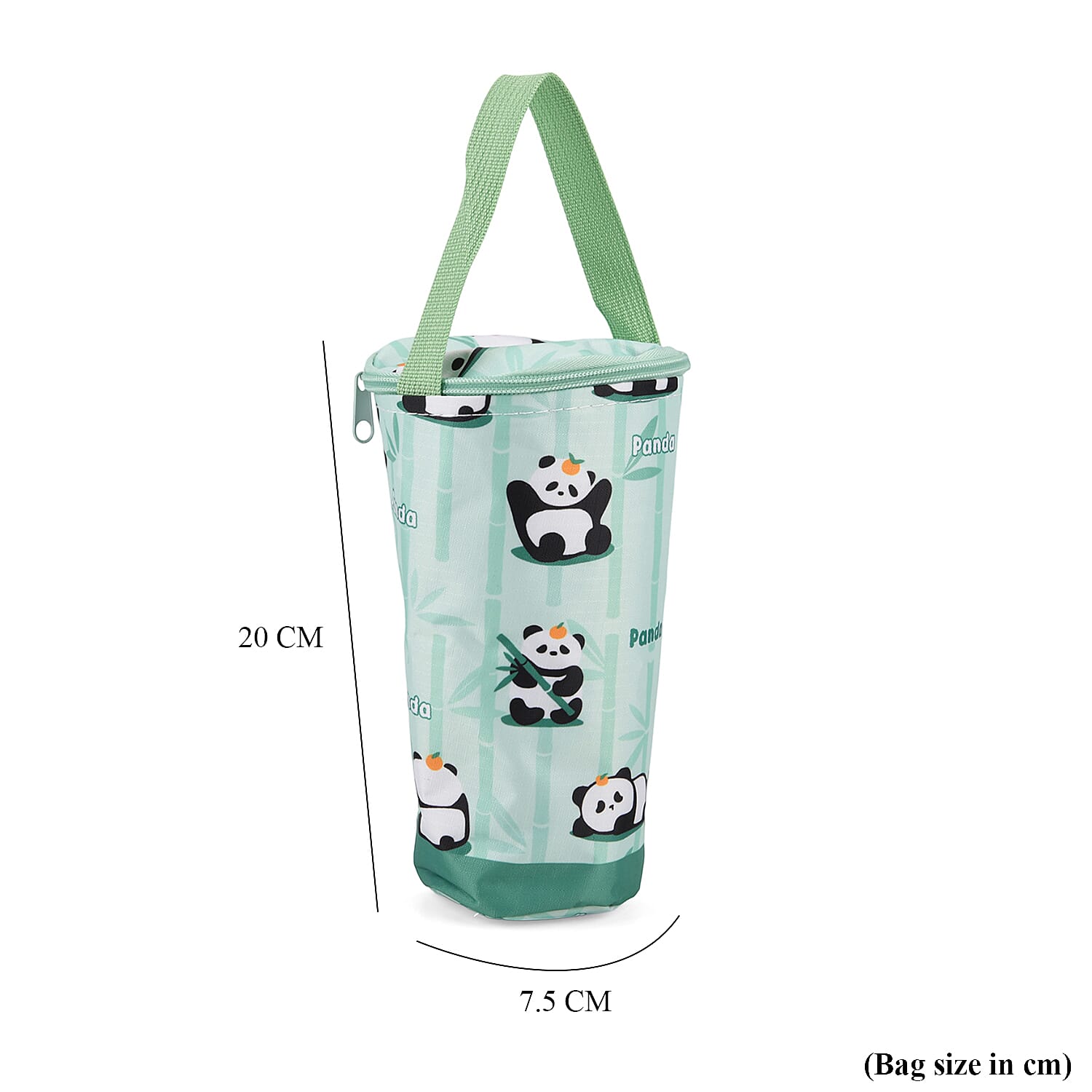 Crossbody Bag (Size - One Size) - Light Green & White