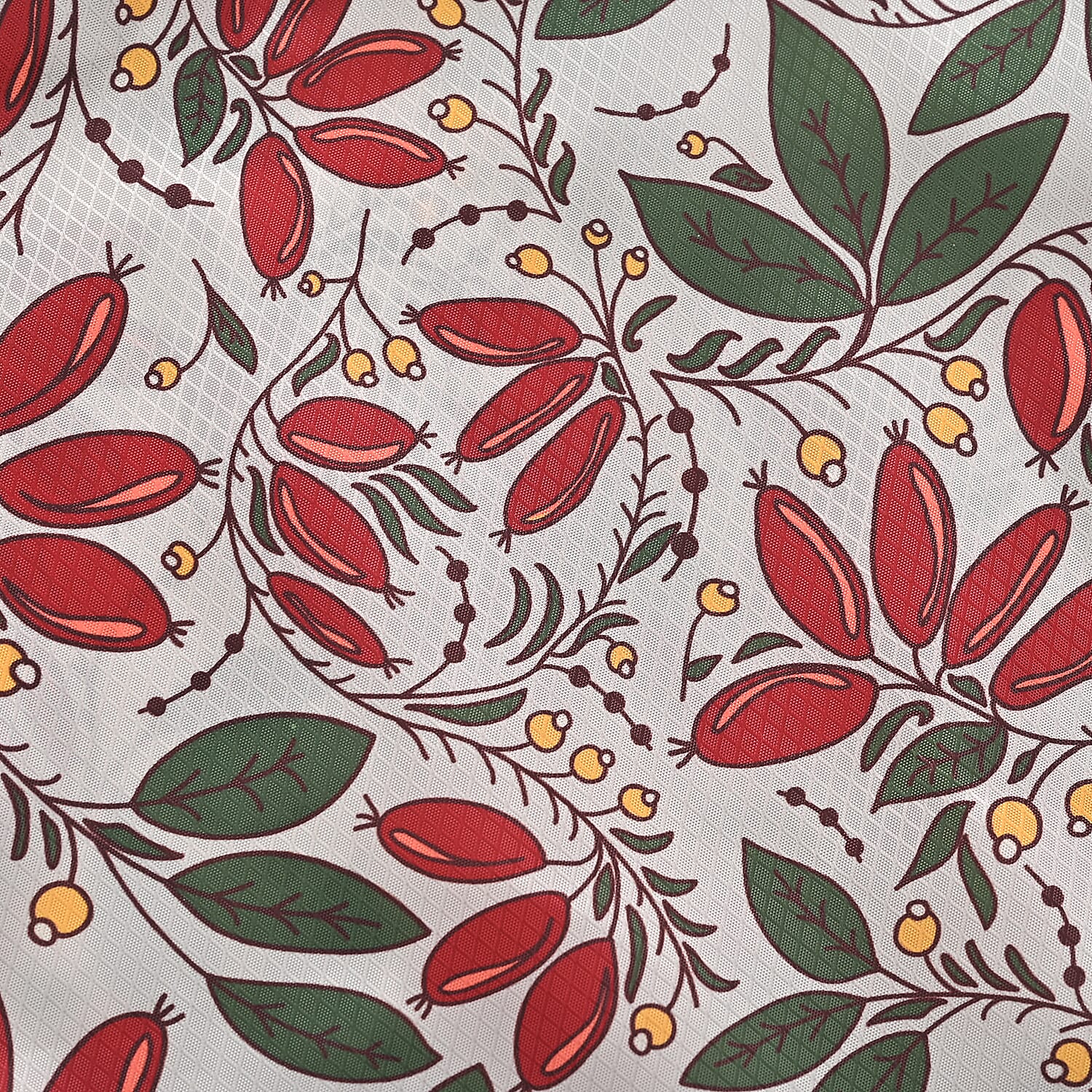 4-Piece Florsl Print Clothing Storage Set - Red