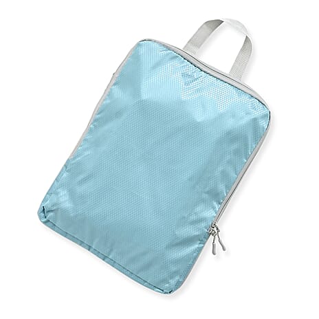 4-Piece Clothing Storage Set - Light Blue