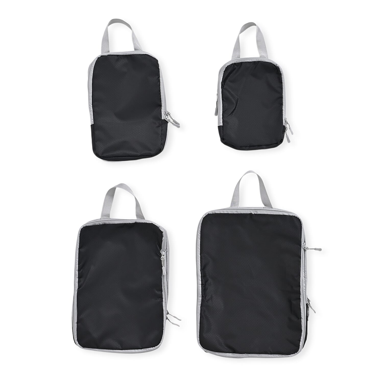 4-Piece Clothing Storage Set - Black