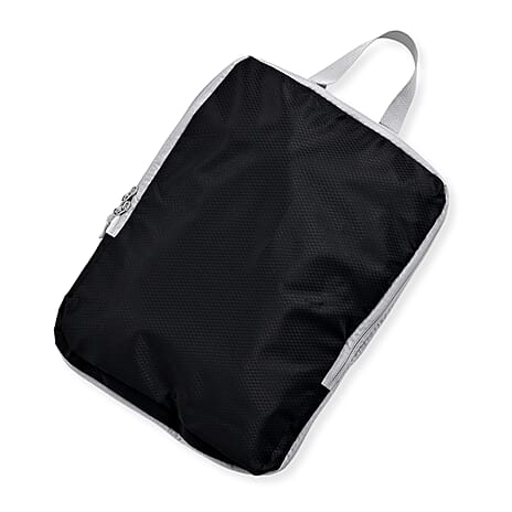 4-Piece Clothing Storage Set - Black