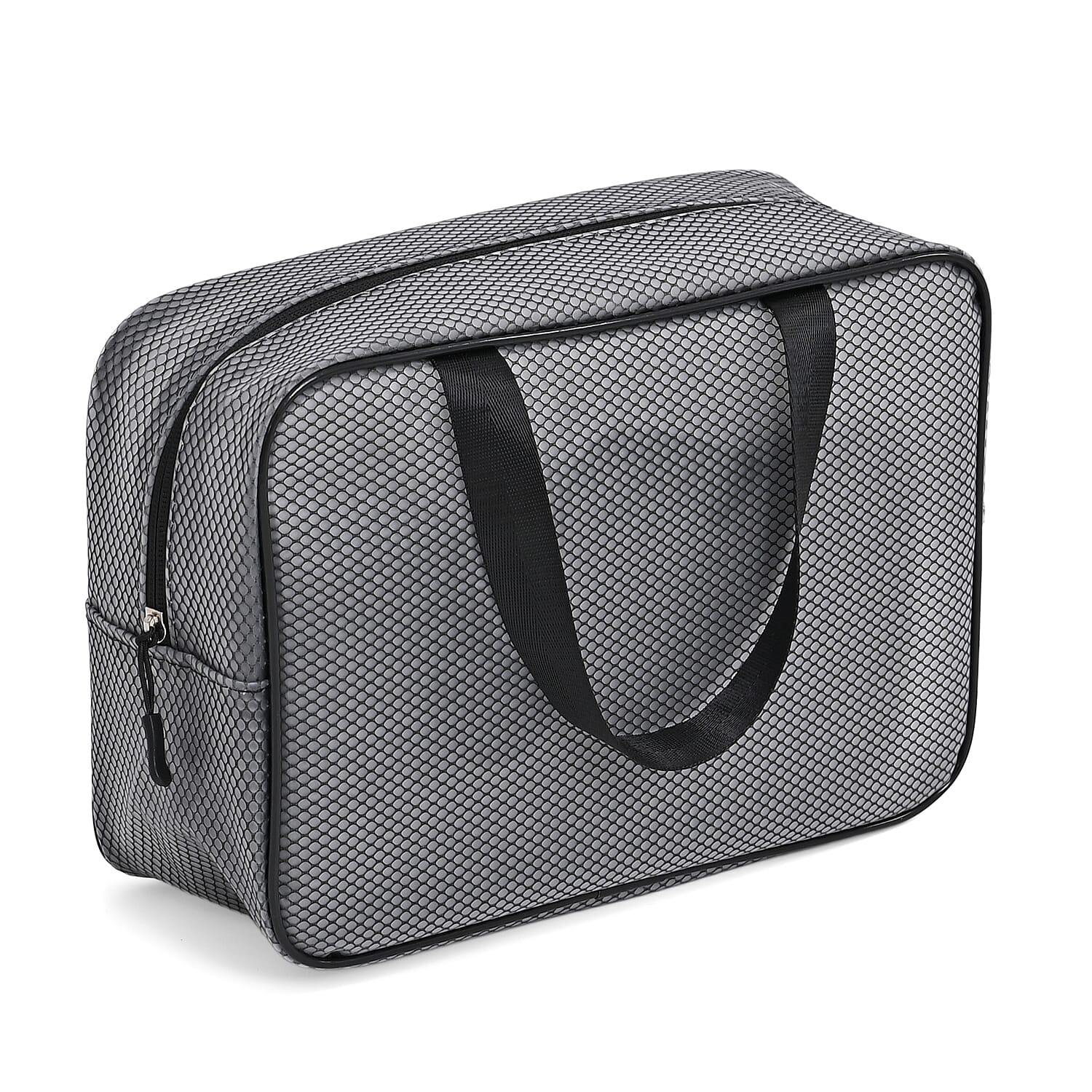 Set of 3 Cosmetic Storage Bags - Black
