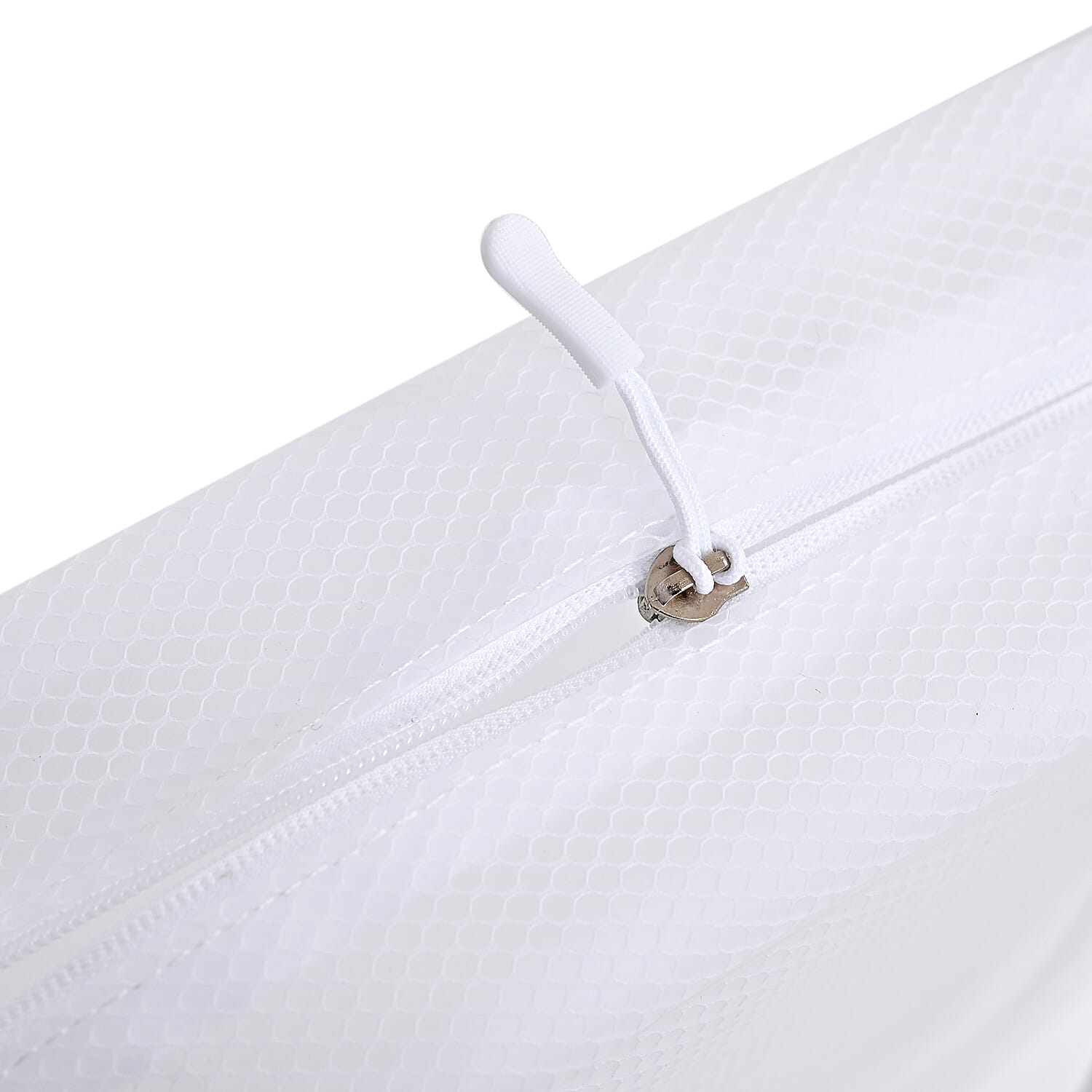 Set of 3 Cosmetic Storage Bags - White