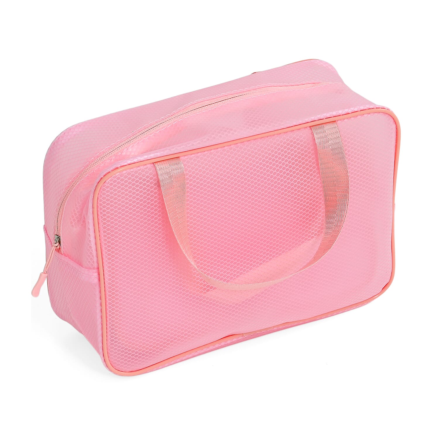 Set of 3 Cosmetic Storage Bags - Pink