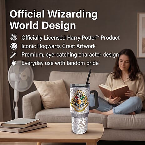 Harry Potter WB Official Insulated Stainless Steel XXL Rambler Mug - 1.1 L