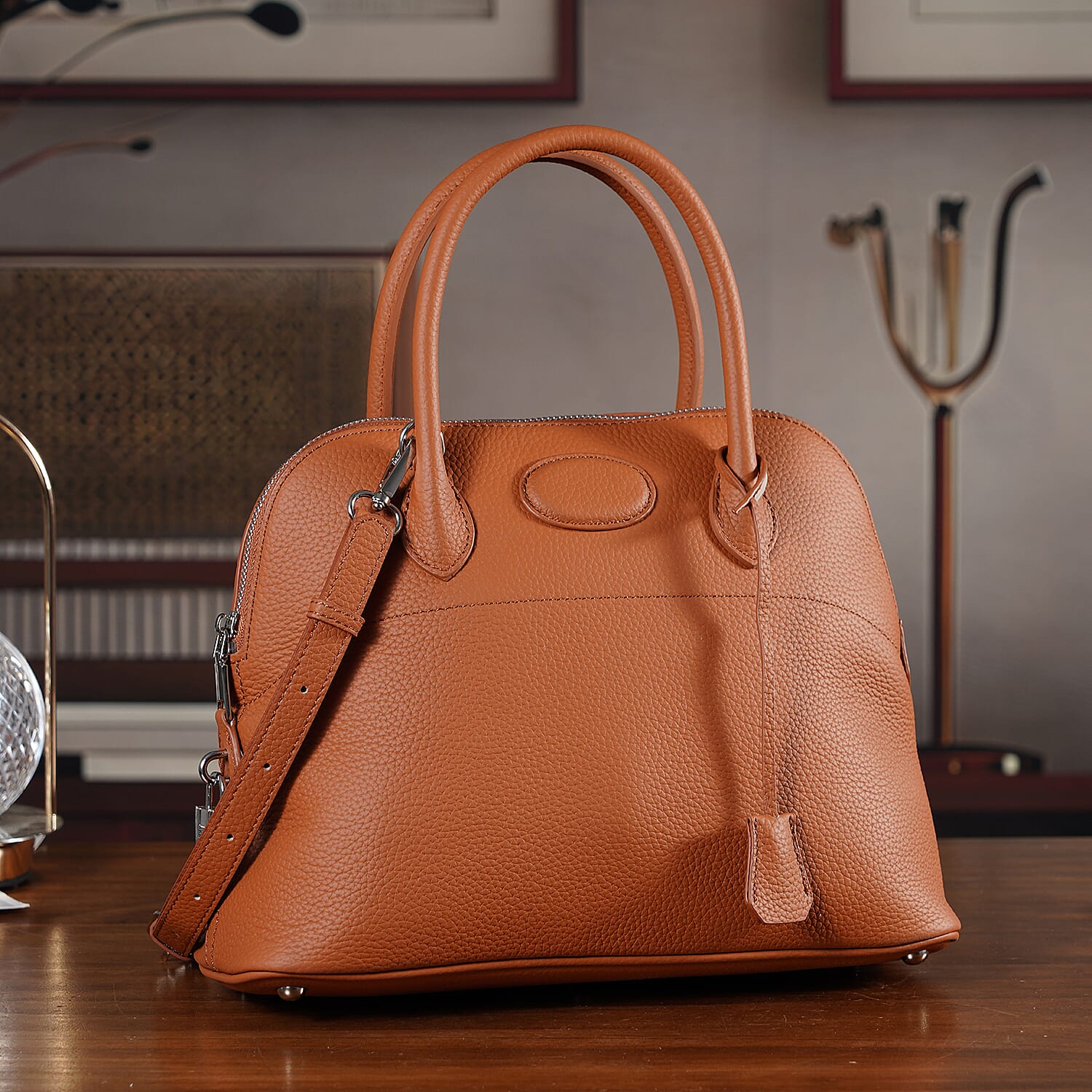 Crossbody Bag (Size - One Size) - Brown