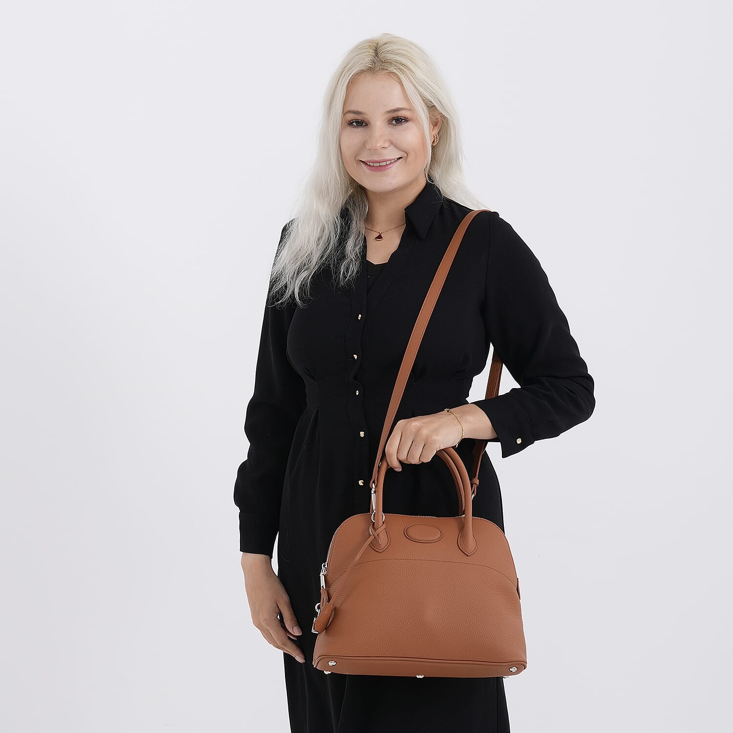 Crossbody Bag (Size - One Size) - Brown