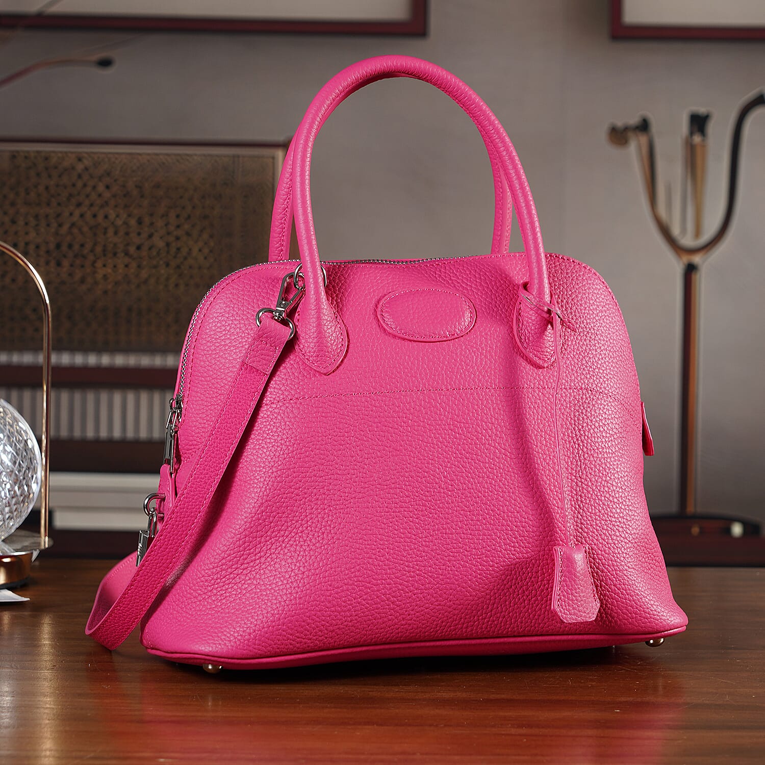 Crossbody Bag (Size - One Size) - Rose Pink