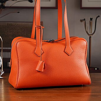 https://tjcuk.sirv.com/Products/84/3/8431475/Leather-Patterned-Tote-Bag-Size-35x17x22-cm-Orange_8431475_1.jpg?w=342&h=342