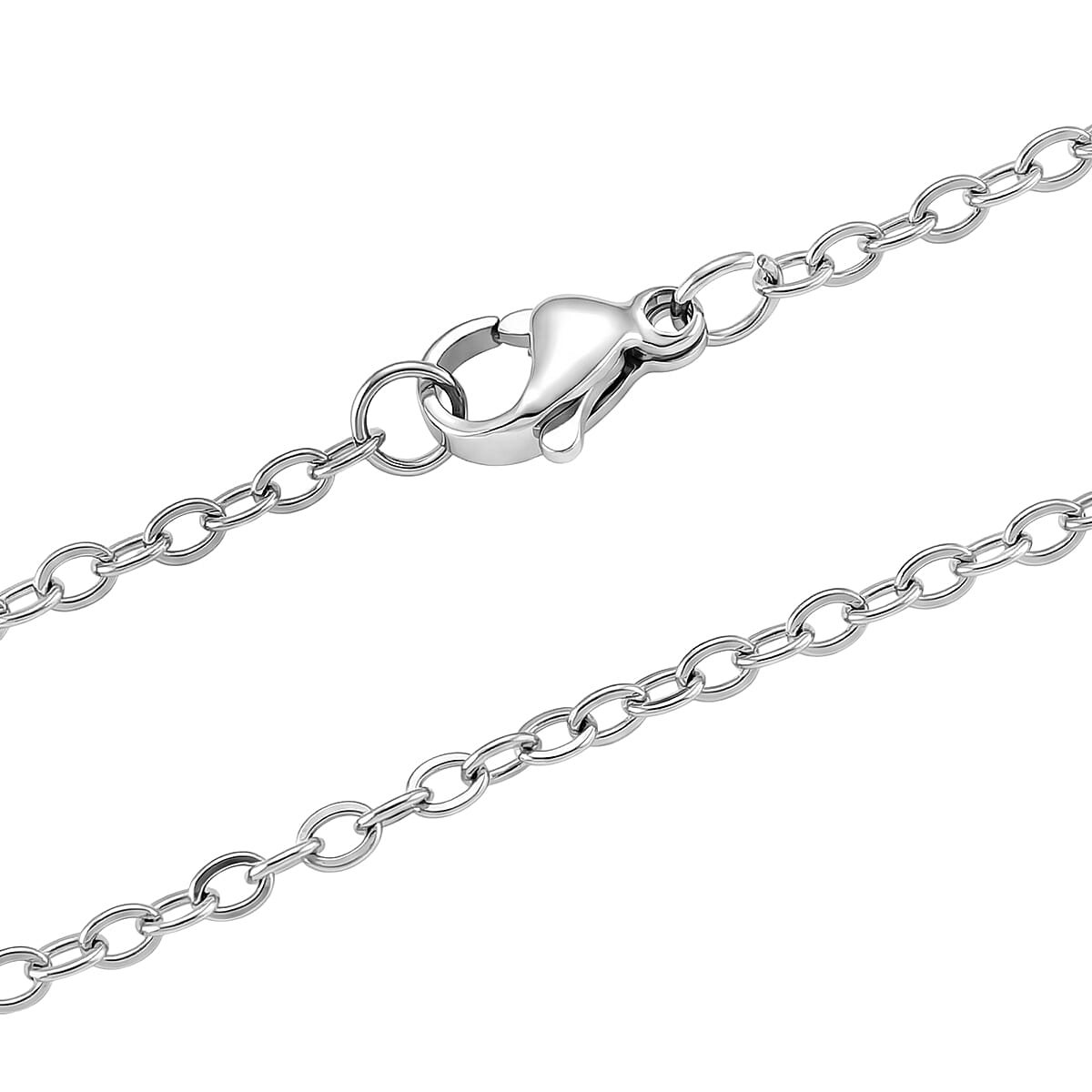 Natural Shungite Cross Necklace (Size - 20) 35.00 Ct.