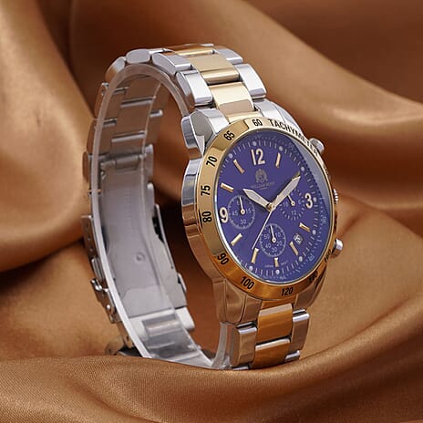 Limited Edition Exclusive William Hunt London Legacy Watch, 5ATM Water Resistancy & Date Function Presented in a Gift Box - Blue