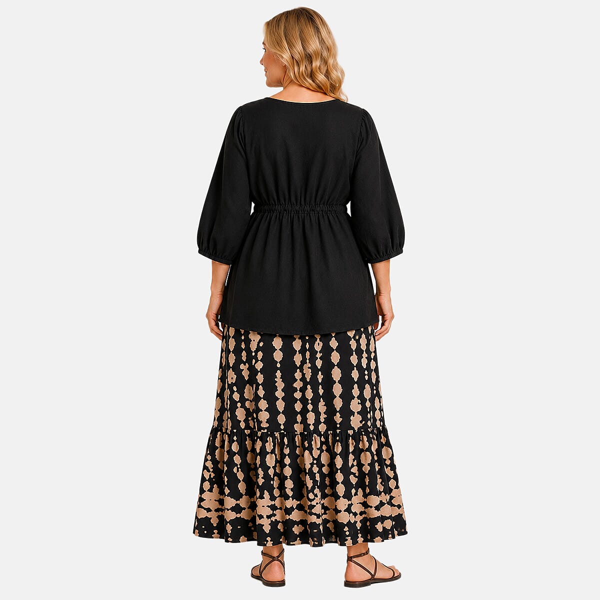 La Marey Cotton Top (Size - One Size) - Black