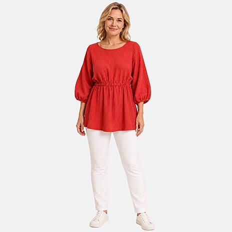 La Marey Cotton Top (Size - One Size) - Red