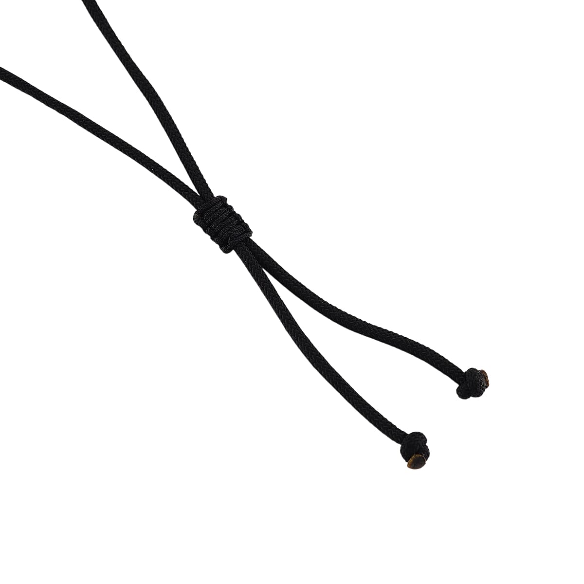 Natural Jadeite Shanshui Necklace with Adjustable Cotton Thread (Size -28)