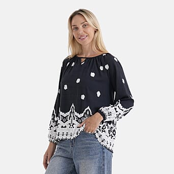 https://tjcuk.sirv.com/Products/84/3/8431983/La-Marey-Printed-Blouse-Size-S-M-Blue_8431983_3.jpg?w=342&h=342