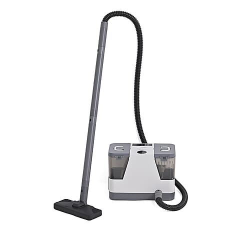DEAL OF THE MONTH - Multifunctional 5-Gear Deep Cleaning Vacuum - Steamer Machine - 2L High-Capacity Dual Tank System (220V-240V) - White