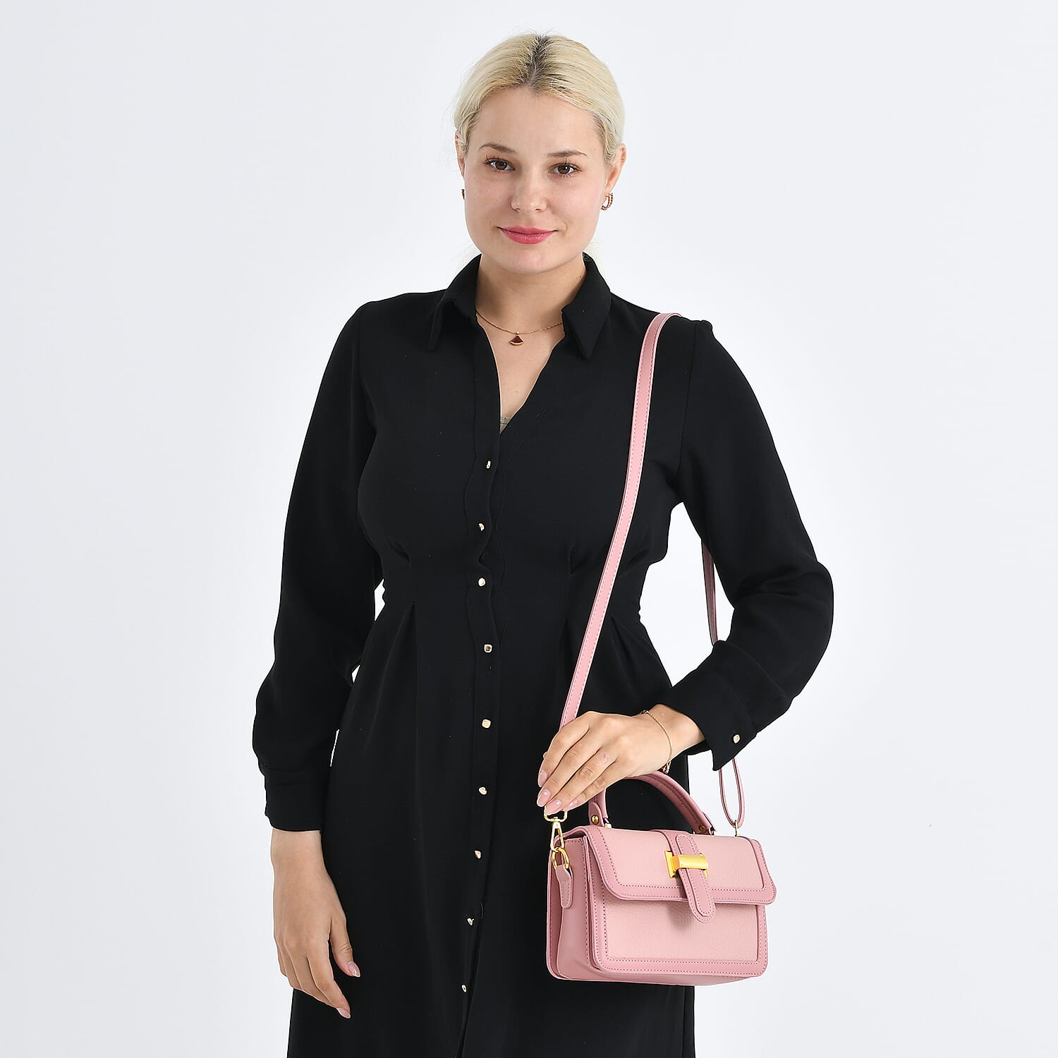 Crossbody Bag (Size - One Size) - Pink