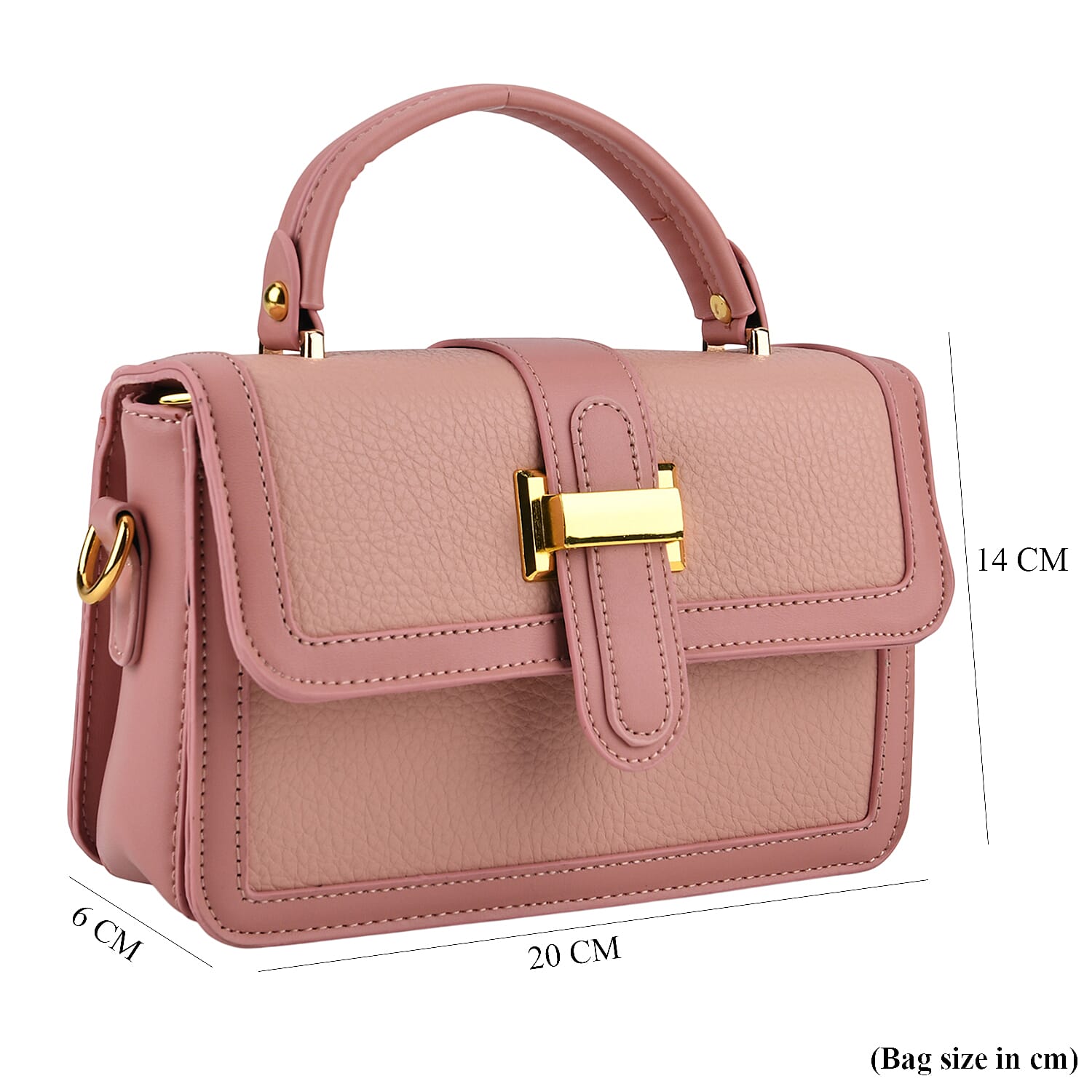 Crossbody Bag (Size - One Size) - Pink