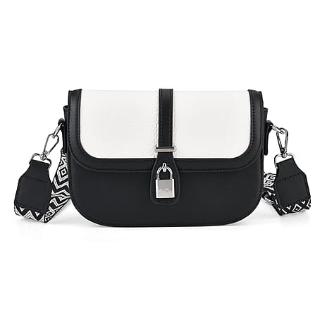 Crossbody Bag (Size - One Size) - Black White