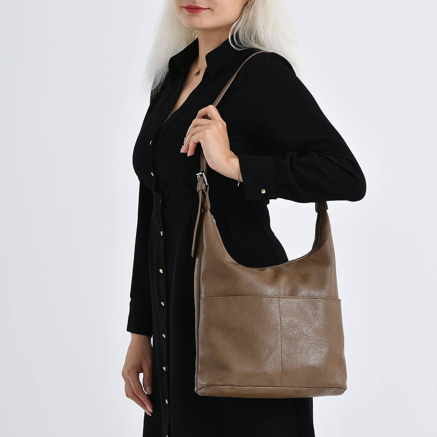Crossbody Bag (Size - One Size) - Khaki