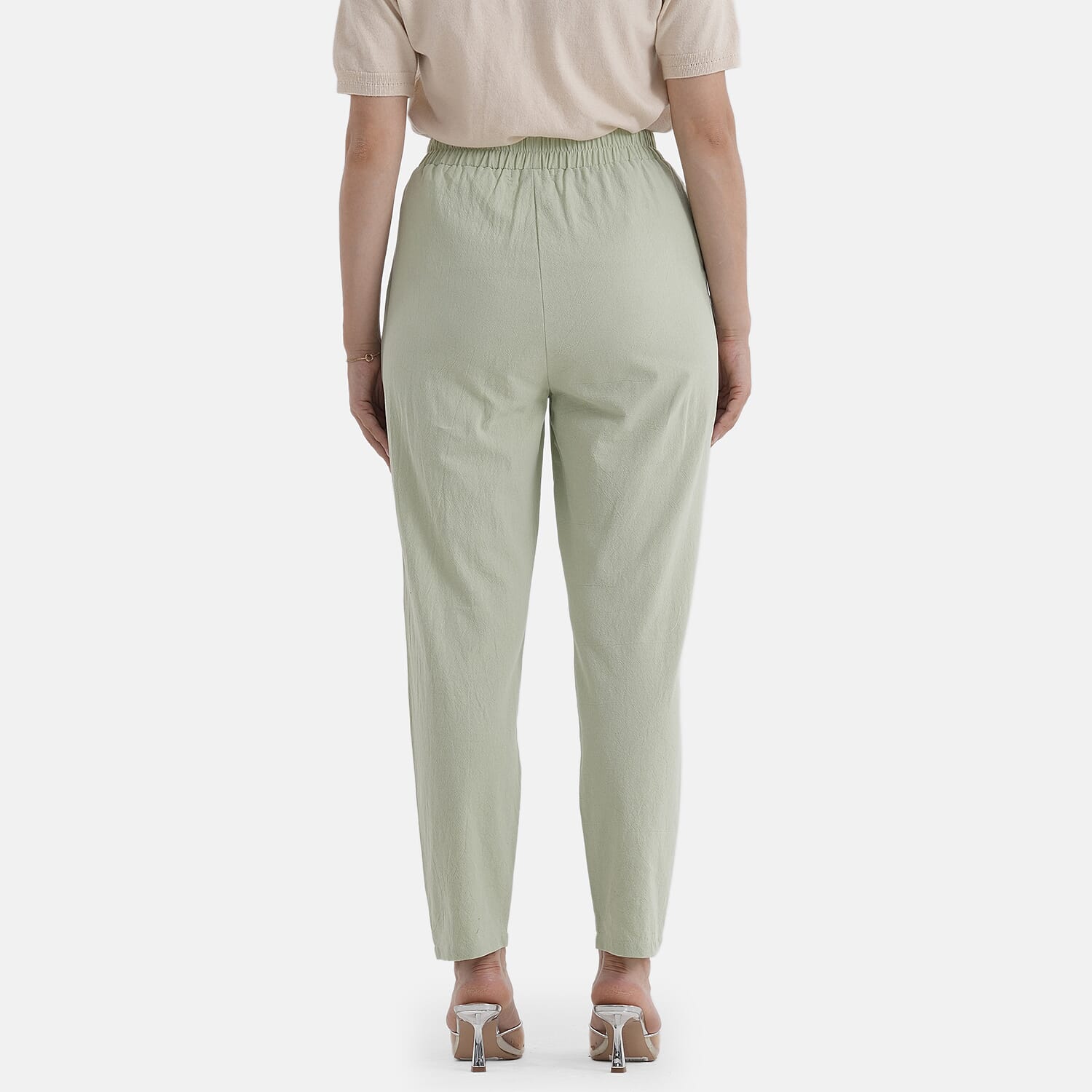 & Maisi Cotton Patterned Jean and Pant/Trouser 