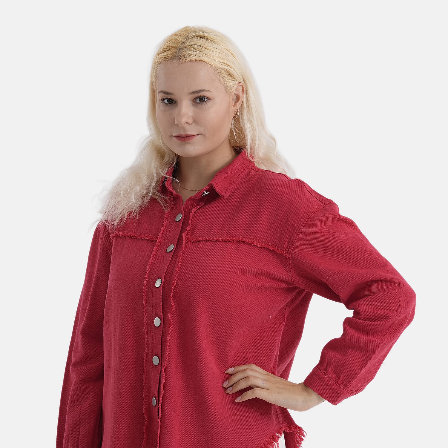 & Maisi Cotton Patterned Jacket 