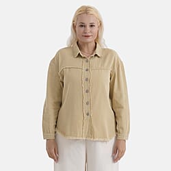 & Maisi Cotton Patterned Jacket 