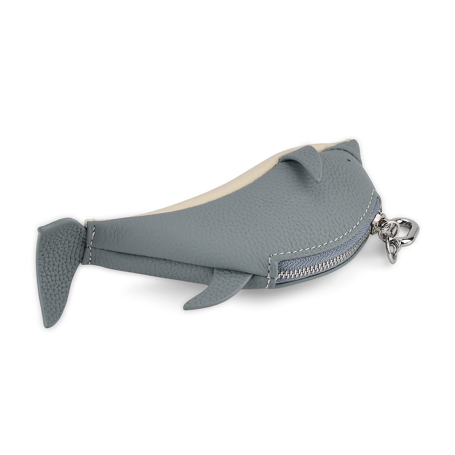 Keychain (Size - One Size) - Light Blue & Beige