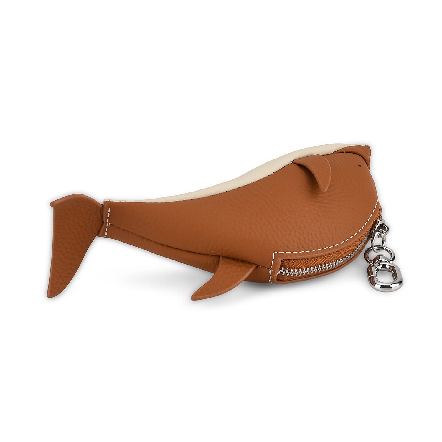 Keychain (Size - One Size) - Brown & Beige