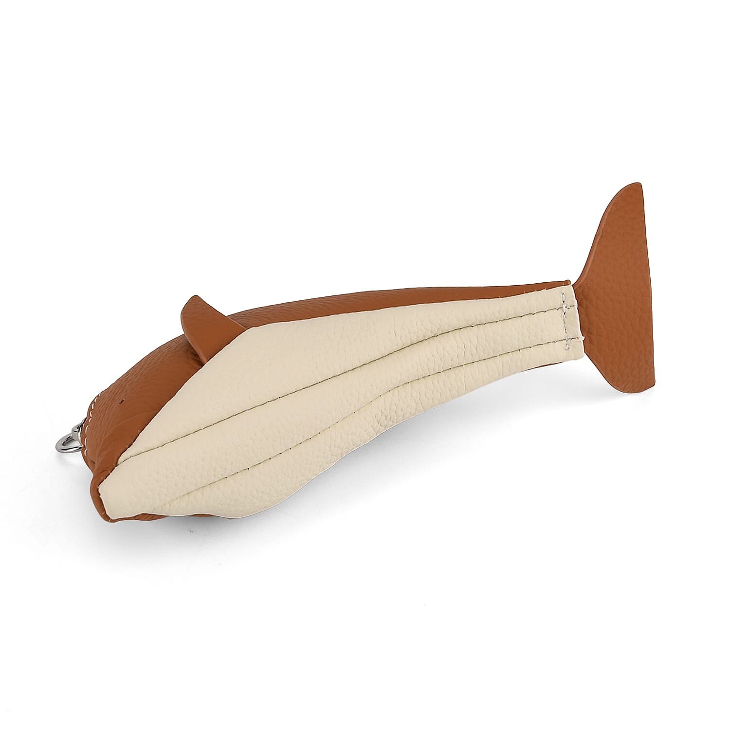 Keychain (Size - One Size) - Brown & Beige