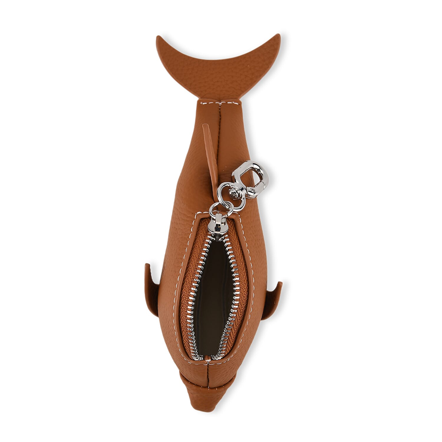 Keychain (Size - One Size) - Brown & Beige