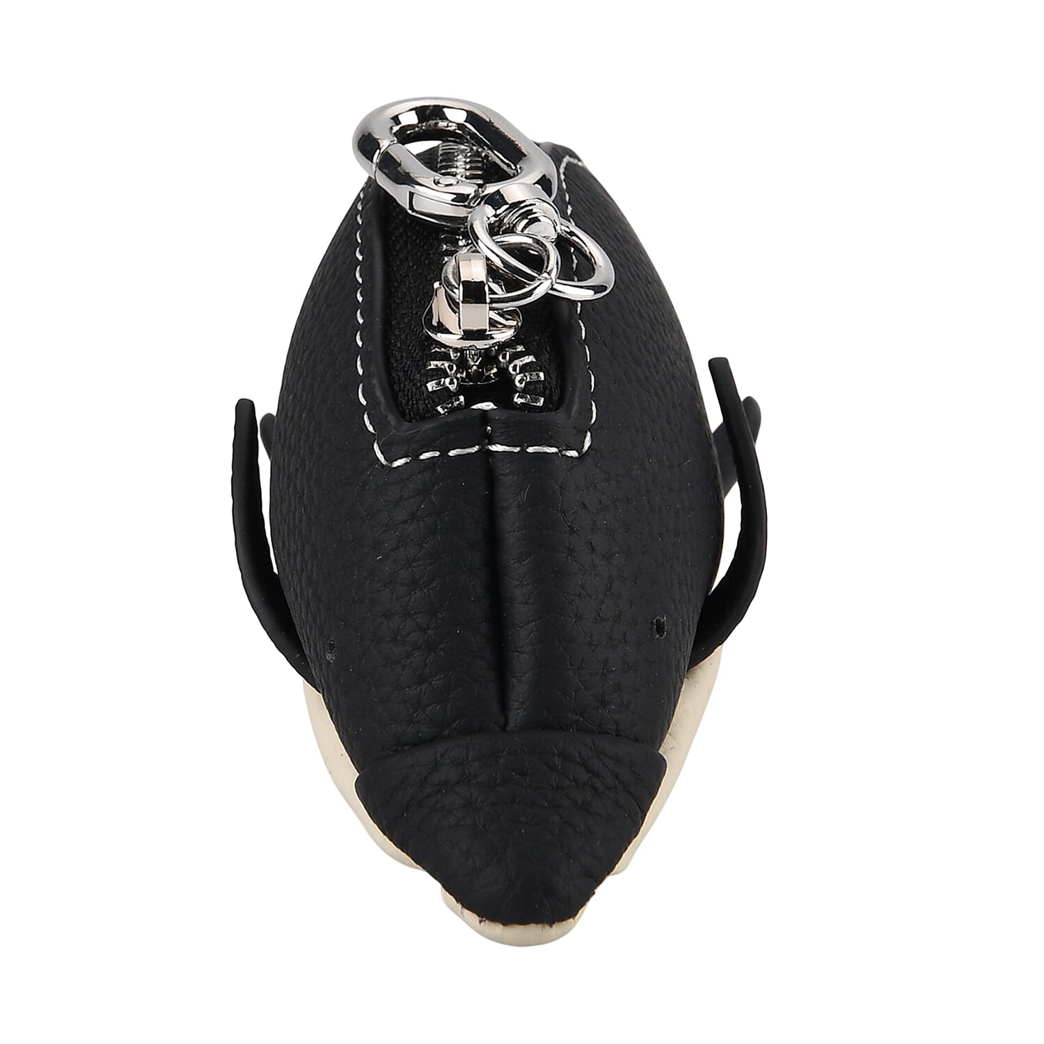 Keychain (Size - One Size) - Black & Beige