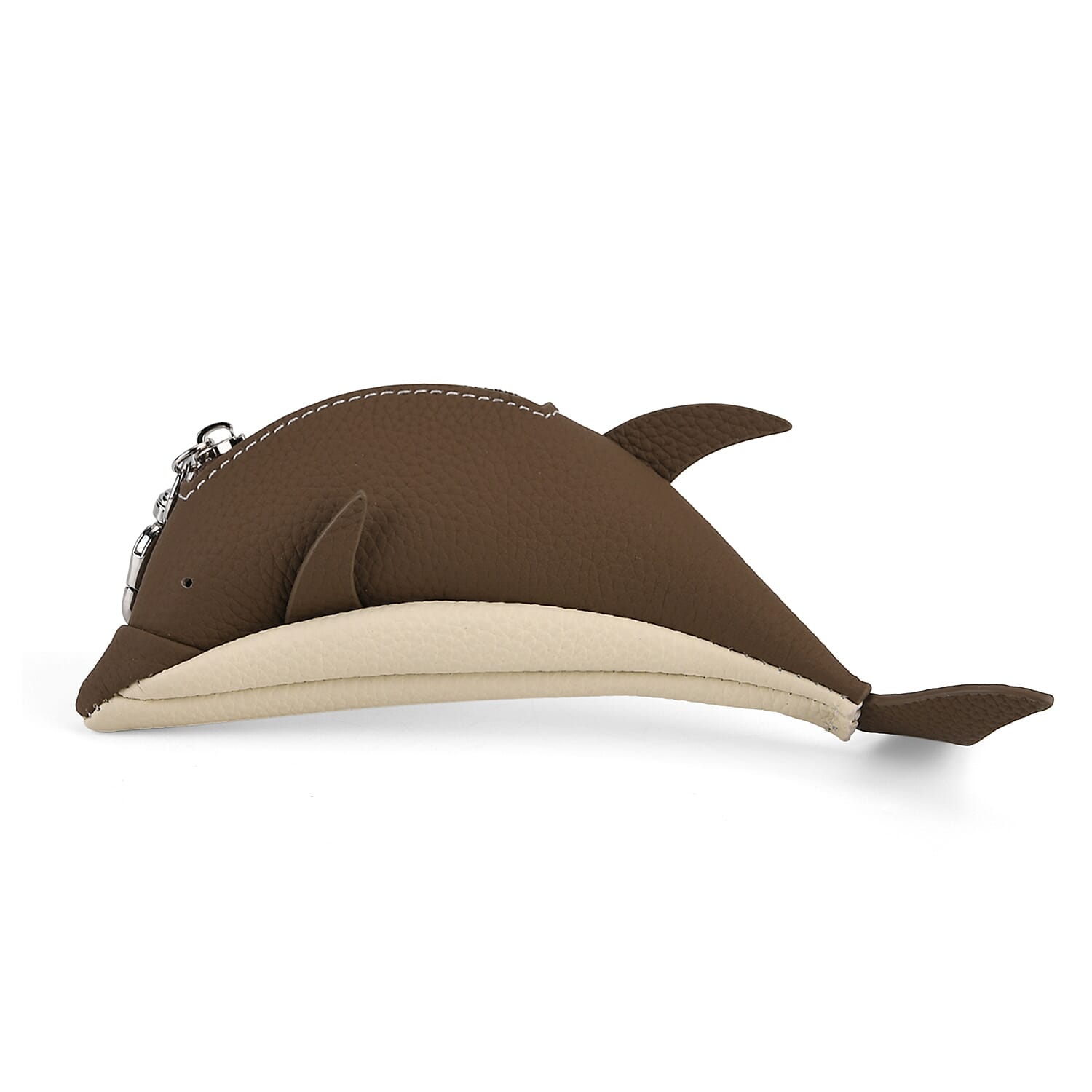 Keychain (Size - One Size) - Grey & Beige