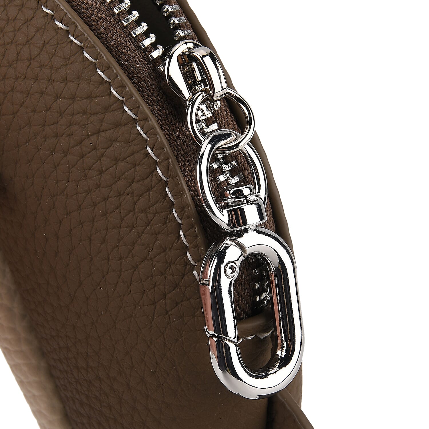 Keychain (Size - One Size) - Grey & Beige