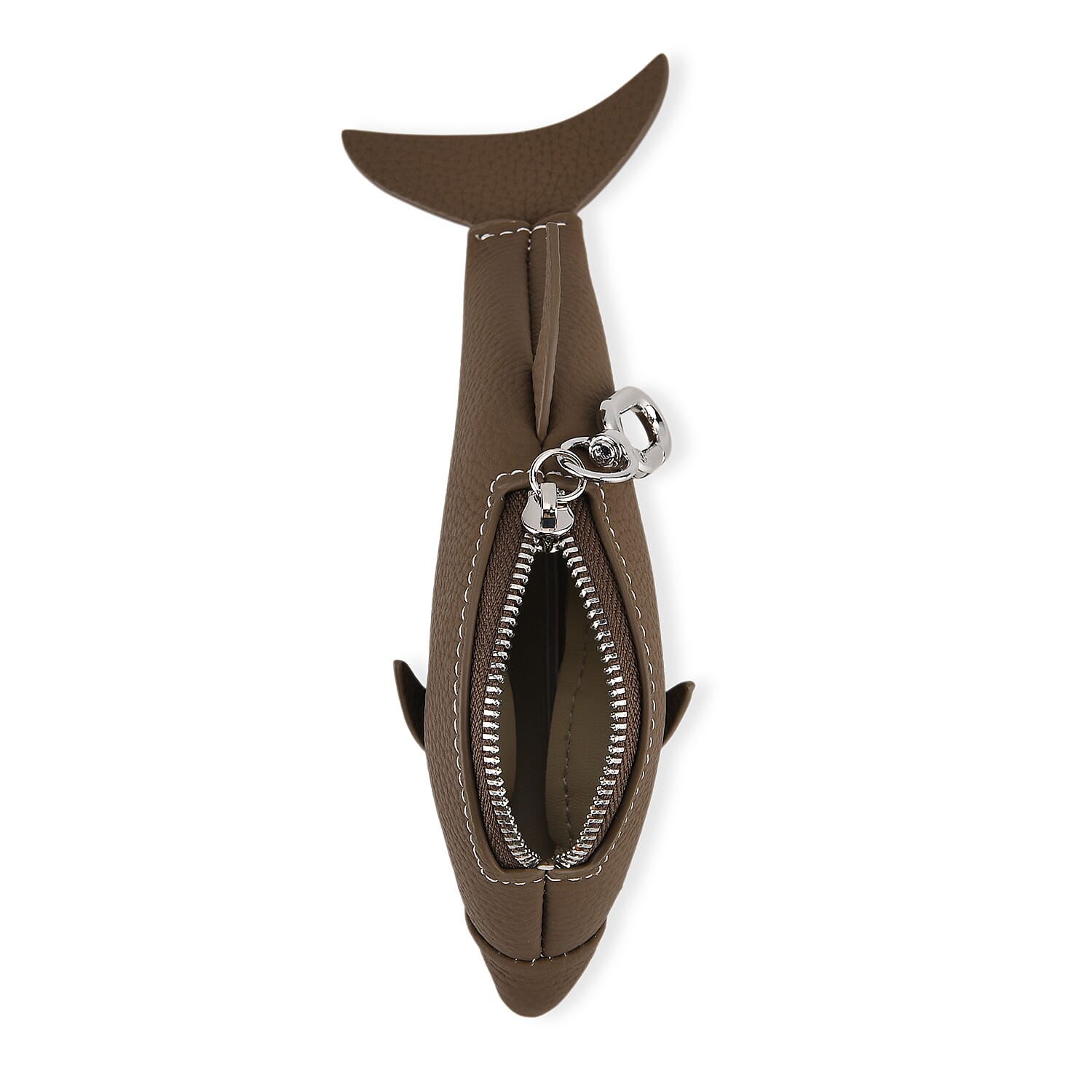 Keychain (Size - One Size) - Grey & Beige